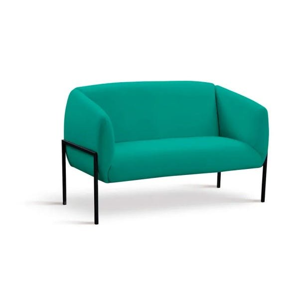 Sofá Adeline Azul Esverdeado MadeiraMadeira