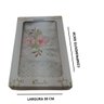 Toalha Donalice Egípcia Bordada Flor 30x50cm Luxo Presente - 2