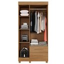 Ver imagem 3 de Guarda-roupa New Copacabana 3 Portas 2 Gavetas com Espelho - Benetil