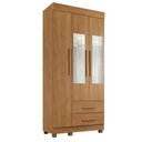 Ver imagem 1 de Guarda-roupa New Copacabana 3 Portas 2 Gavetas com Espelho - Benetil