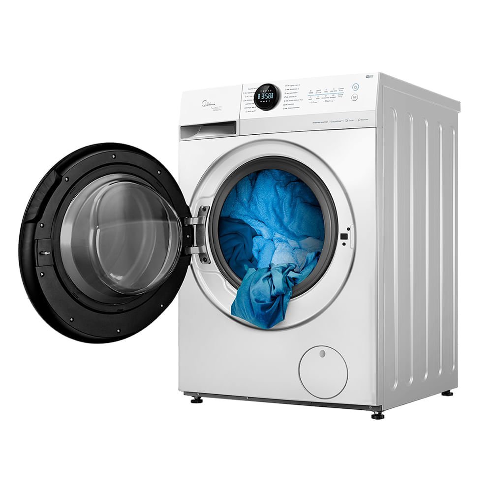 Lava e Seca 10,5kg Midea Healthguard Branca Conectada Mf200d105wb/wk-02 - 220v - 6