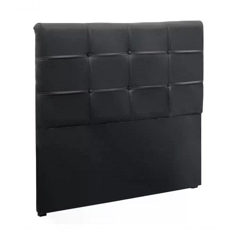 Cabeceira Solteiro 90cm Daiana Corano Preto Id Corano Preto