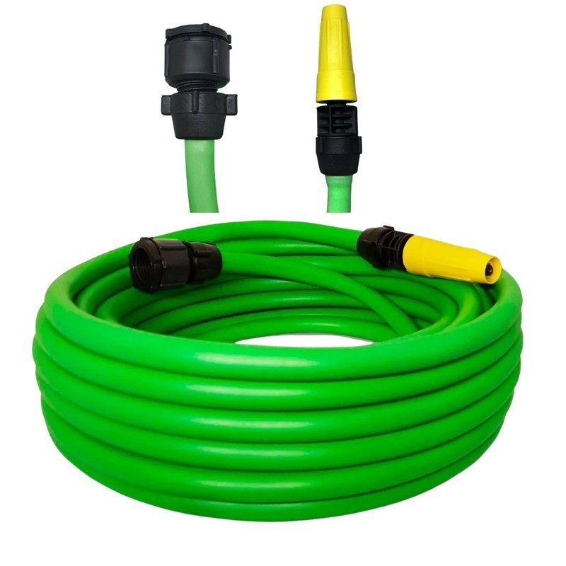 Mangueira Trançada Super Jardim Verde 7/16 20m AJL STORE Magueira 20 Metros - 1