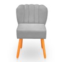 Ver imagem 6 de Kit Cadeira Pétala para Sala de Jantar Confortável e Reforçada Suede