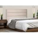 Ver imagem 1 de Painel La Italiana Cama Box Casal 140cm Suede - SSX Multicoisas - Bege