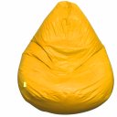 Ver imagem 1 de Puff Pera com Enchimento Decoração Conforto Eventos Almofadão - Amarelo