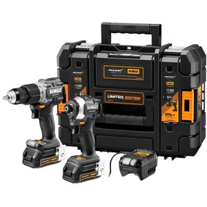Kit Furadeira Parafusadeira de Impacto + Parafusadeira de Impacto 20v Mc Laren Dewalt