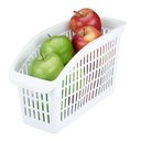 Ver imagem 4 de Kit 2 Organizadores de Geladeira 13x29,5cm Armários Frutas Verduras Cozinha Plasvale