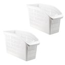 Ver imagem 1 de Kit 2 Organizadores de Geladeira 13x29,5cm Armários Frutas Verduras Cozinha Plasvale