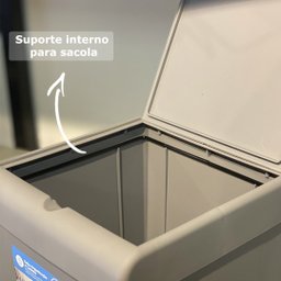 Lixeira de Pia Smile 5,4L - Stolf - 3