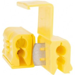 100un Conector Derivação Emenda Cabos Fios Amarelo 4 a 6mm - 4