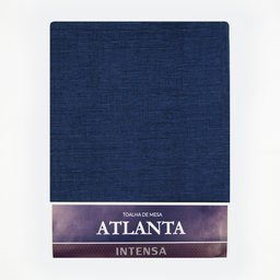 Toalha de Mesa Retangular 6 Lugares 1,40m X 2,10m - Linha Intensa:linho Denim/6 Lugares - 1