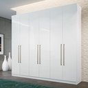 Ver imagem 1 de Guarda Roupa Casal 6 Portas 4 Gavetas Imaginare Santos Andirá