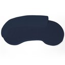 Ver mais imagens de Sofá Living 3 Lugares 230cm Braço Esquerdo Mozart D06 Veludo Azul - Mpozenato