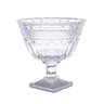 Fruteira de Cristal com Pé Brandon 26cm - Lyor - 4