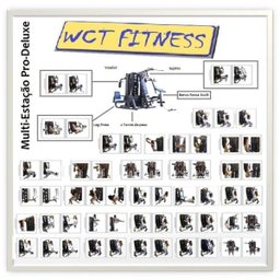 Aparelho De Musculação Ginastica Academia Pro Deluxe - 9 Aparelho De Musculação Ginastica Academia Pro Deluxe - 9