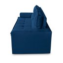 Ver imagem 7 de Sofá Retrátil e Reclinável 3 lugares com Molas 1,80m Vegas Suede Azul Adonai Estofados