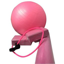 Kit Treino Yoga Pilates Fisioterapia Com tapete, bola suíça, 2 blocos, extensora - WCT Fitness  - 1