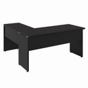 Ver imagem 4 de Mesa Escrivaninha 150cm em L Tampo 30mm Pés Painel F5 Office Cor:Preto