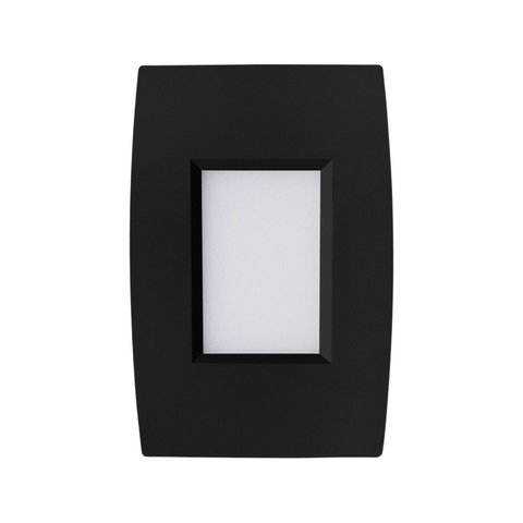 Balizador Sylvia Preto Led 2w 3000k Bivolt Ip65 Galaxy Led