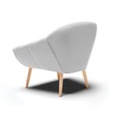 Ver imagem 5 de Kit 02 Poltronas Giovana Suede Cinza Natural