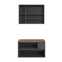 Ver imagem 3 de Conjunto para Banheiro 80cm com Gabinete Suspenso e Espelheira Belarus Art In Móveis