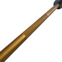 Ver imagem 1 de Barra Reta Olímpica de 1,80m Maciça Cromada Amarela de alta qualidade Biceps - WCT Fitness