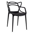 Ver imagem 2 de Kit 8 Cadeiras Masters Allegra - Preto