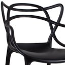 Ver imagem 5 de Kit 8 Cadeiras Masters Allegra - Preto