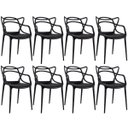 Ver imagem 1 de Kit 8 Cadeiras Masters Allegra - Preto