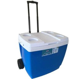 Caixa Termica 42 litros com Roda Azul MOR - 1