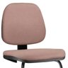Cadeira de Escritório Job Fixa Suede Rosê - Lyam Decor - 2