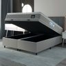 Cama Box Baú Casal Queen Colchão Espuma D33 Pillow Top Millenium Hellen - 2