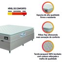 Ver imagem 6 de Cama Box Baú Casal Queen Colchão Espuma D33 Pillow Top Millenium Hellen