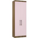 Ver imagem 1 de Guarda Roupa Modulado 79cm 2 Portas Paris Luciane Móveis