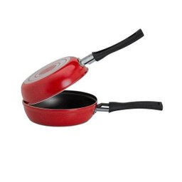 Omeleteira 18cm Antiaderente Garlic Vermelha Brinox 7001/371 - 1