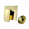 Acabamento para Registro Monocomando Ducha Chuveiro Padrão Base Deca Gold Dourado Metal Premium Pmx - 2