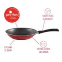 Ver imagem 2 de Frigideira Garlic 24cm Vermelho Brinox