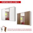 Ver imagem 2 de Guarda Roupa Juvenil Kevin 3 Portas de Correr Espelho Madesa