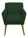 Ver imagem 2 de Poltrona Decorativa Cecília - Verde - Renascer Decor