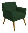 Ver imagem 1 de Poltrona Decorativa Cecília - Verde - Renascer Decor