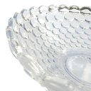 Ver imagem 2 de Centro de Mesa Fruteira Vidro Bubble Transparente 36cm em Casa Tem