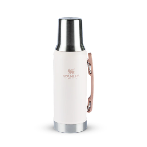 Garrafa Térmica Stanley Mate System Matte Black | 1.2l - Rose Quartz