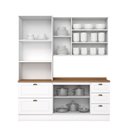 Ver imagem 7 de Cozinha Compacta Amy Casa 812 3 Portas 5 Gavetas MDF 191,5cm Branco Casa 812