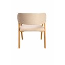 Ver imagem 5 de Poltrona Master Luxo em Couro Marfim Artesanal - Madeira de Demolição