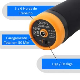 Pistola de Massagem Recarregável Phoenix Profissional Fisioterapia Alivio Muscular Sem Fio Com 20 Ve - 2