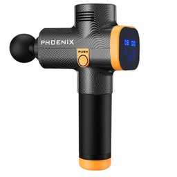 Pistola de Massagem Recarregável Phoenix Profissional Fisioterapia Alivio Muscular Sem Fio Com 20 Ve - 5