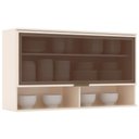 Ver imagem 4 de Cozinha Modulada Henn Connect Armário C/2 Nichos e 1 Porta Basculante C/vidro 120x67cm Duna-henn