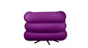 Ver imagem 3 de Poltrona Micheli 94cm Base Reclinável Veludo: Roxo