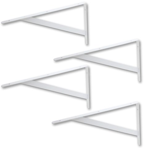 Suporte Mão Francesa para Prateleira e Móveis 38,5x23,5cm | Fertak | 04 Un